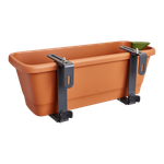 noa crochets balcon métal universel living noir